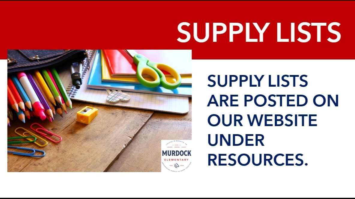 2022-2023 Supply List (All Grade Levels)
